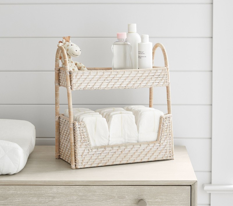 PotteryBarn Quinn Tiered Stacked Organizer