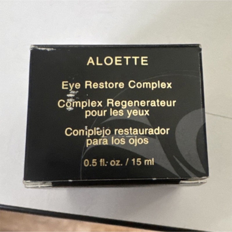 Aloette Eye Restore Complex Cream Under Eye 0.5 fl oz / 15 ml
