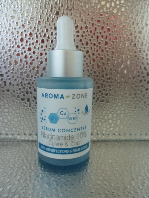 SERUM CONCENTRE NIACIMIDE 10% CUIVRE & ZINC 30ml AROMA ZONE MADE IN FRANCE