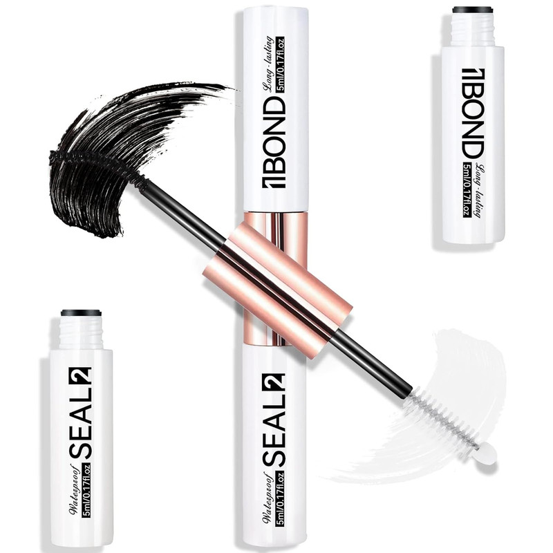 Eyelash Glue, Lash Bond and Seal, Latex-Free Lash Glue for Sensitive Eyes, Stron