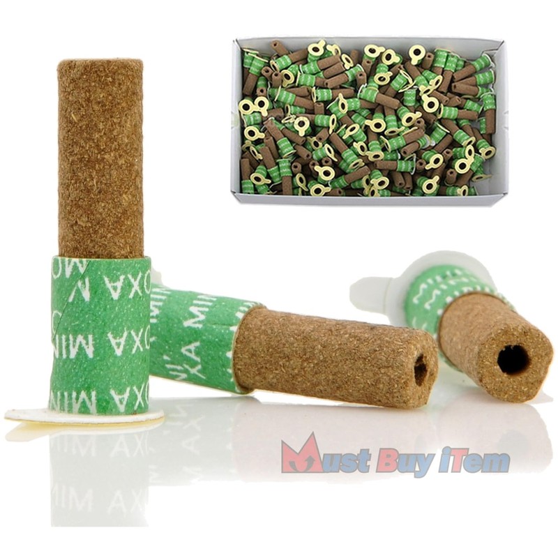 Korea Acupuncture 100% Wormwood Mugwort Moxibustion Mini Moxa Sticks On Cone Rol