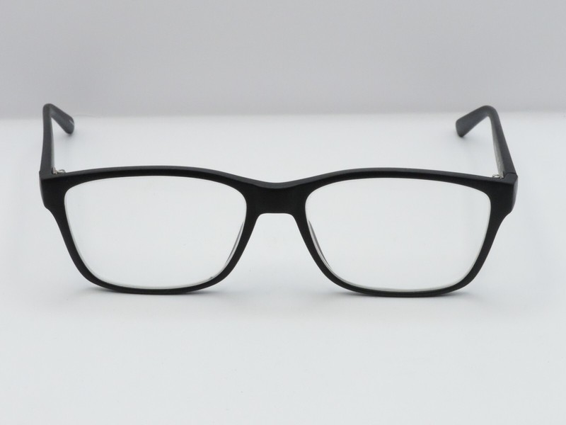 RANDOLPH NEPTUNE SQUARE FULL RIM EYEGLASS FRAMES BLACK 53-16-140 NEW*
