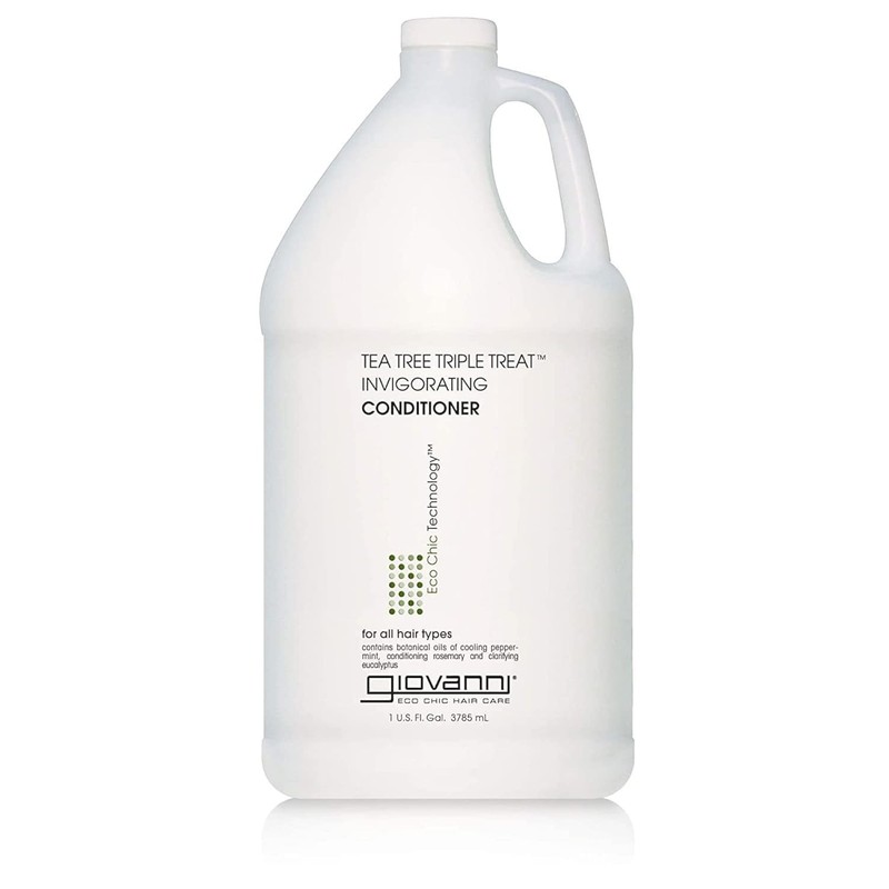 Tea Tree Conditioner Invigorating Moisturizing Hair Care with Peppermint