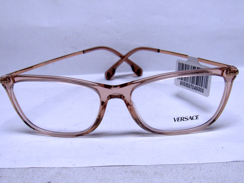 VERSACE OVE3274B Eyeglasses Transparent Brown