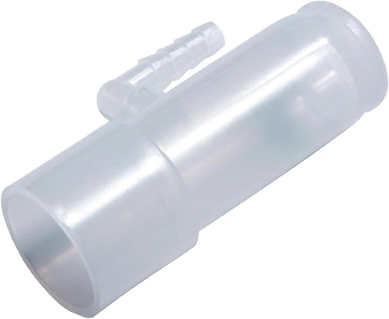 Oxygen Adapter Enrichment Port Connector Fits CPAP Tubing Hose Model 1642 (1)
