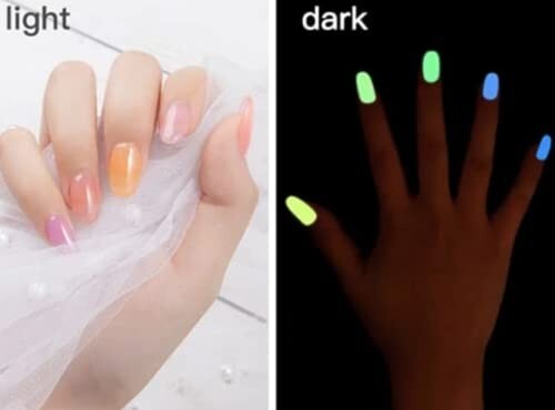 Cre8tion Soak Off Gel System – Glow In The Dark Top Coat 0.5 oz