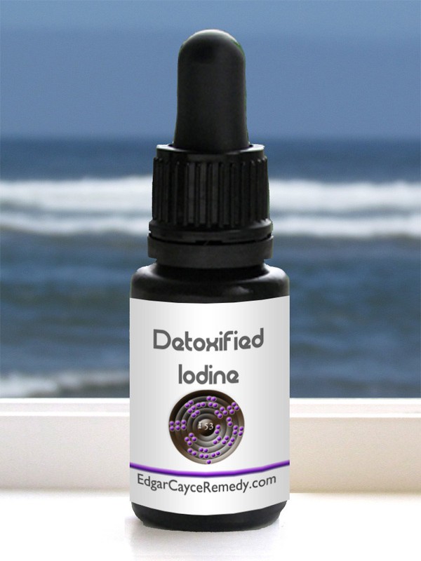 9/16 oz – 16 ml Edgar Cayce Remedy Detoxified Iodine Nascent Thyroid 1/2 oz+