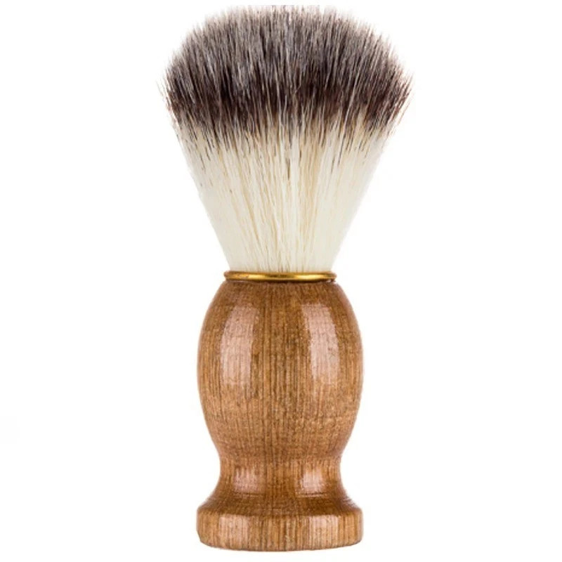 Natural Badger Hair Men’S Shaving Brush Barber Salon Men Facial Beard Cleaning A