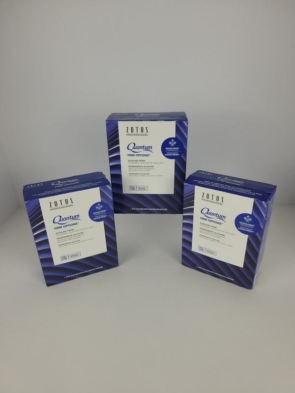 Zotos Quantum Firm Options Alkaline Perm For Normal Resistant Or Tinted Hair X3