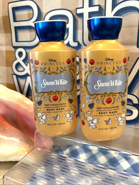 NEW! Bath & Body Works DISNEY PRINCESS SNOW WHITE Body Wash (10 fl oz) Qty 2