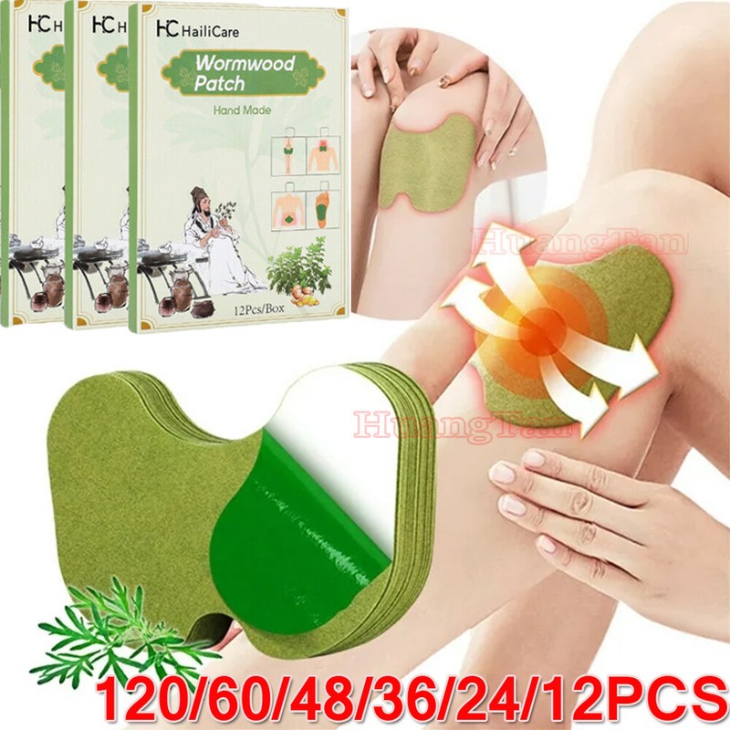 Knee Pain Relief Patches Plaster Sticker Wormwood Knee Pain Joint Ache US gallery