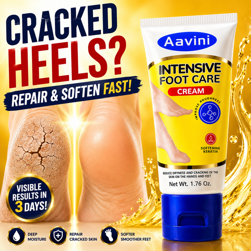 Foot Repair Cream – Soften Rough Heels, Cracked Skin & Dry Feet Fast