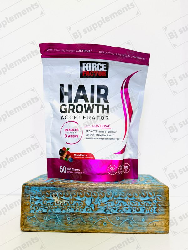Hair Growth Vitamins for Women and Men Hair Growth Accelerator Soft Chews 60 gallery