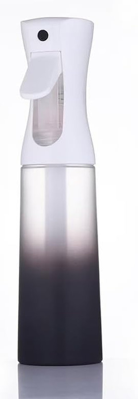 ZALUJMUS Ultra Fine Mist Spray Bottle, 200Ml Continuous Sprayer, Plastic Reusabl
