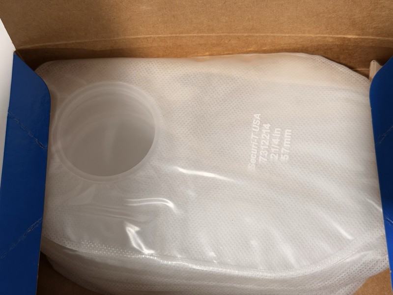 Securi-T USA Ostomy Pouch Two-Piece Transparent 2 1/4 in (57 mm) 7312214