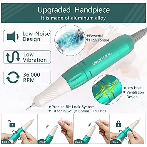 Electric Pro Nail Drill e-File with LED Digital Display Professional Menicure gallery