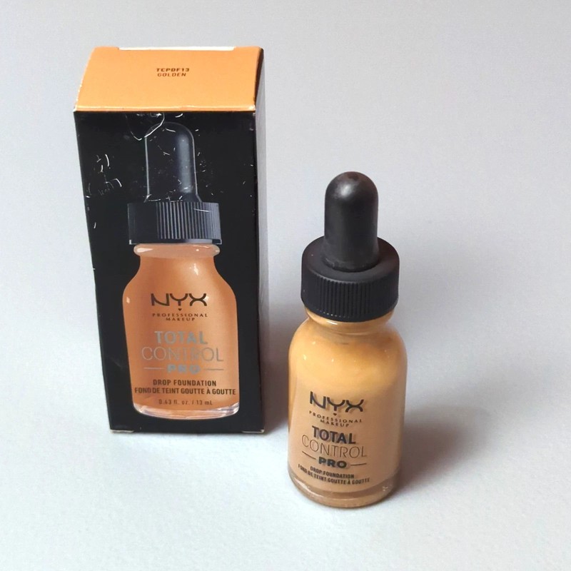Lot of 2 NYX Professional Makeup Total Control Pro Drop Foundation Golden gallery