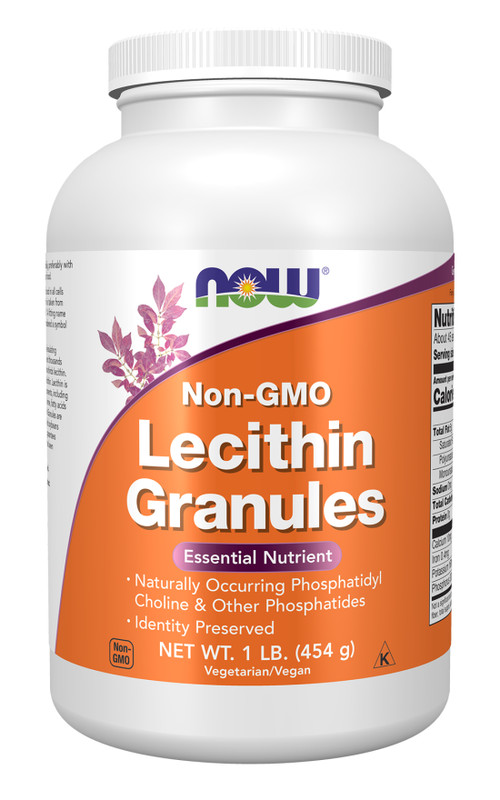 NOW Foods Lecithin Granules 1lb Container 01/28EXP