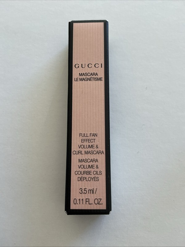 Gucci Full Fan Effect Volume & Curl Mascara Eve Black 3.5ml .11 oz Travel Size