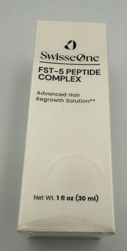 SwisseOne FST-5 Peptide Complex Hair Serum – 1 fl oz (30 ml) – EXP 01/2029