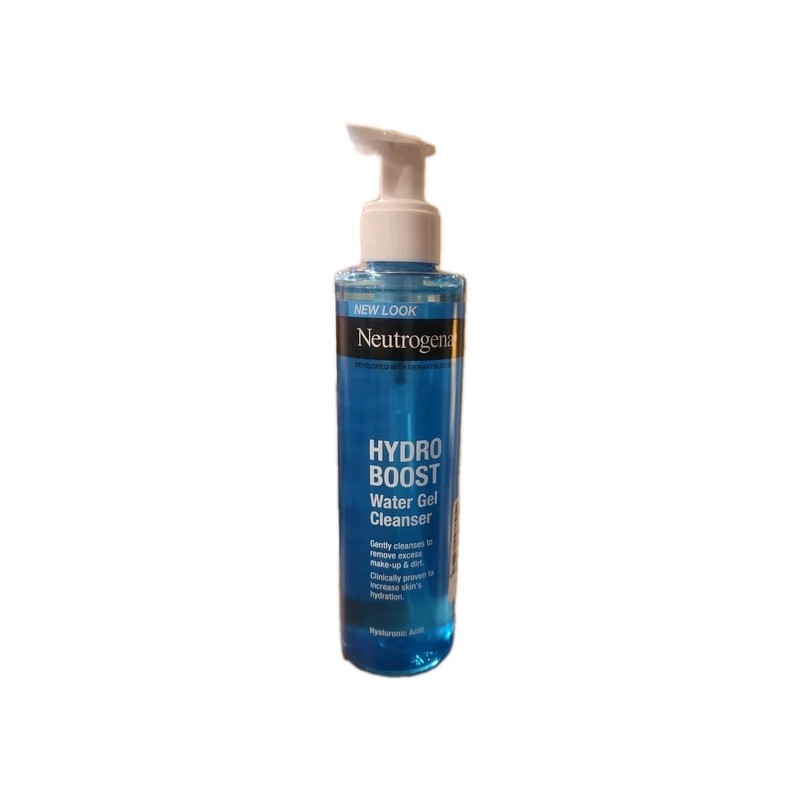 Neutrogena Hydro Boost Cleanser Water Gel 200ml 6.7oz Hyaluronic Acid