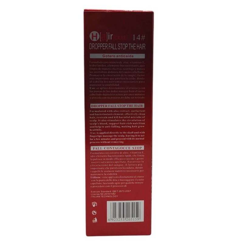 Domanel Hair Fall Control Dropper 3.53 fl oz | Aloe & Vitamin E Scalp Serum gallery
