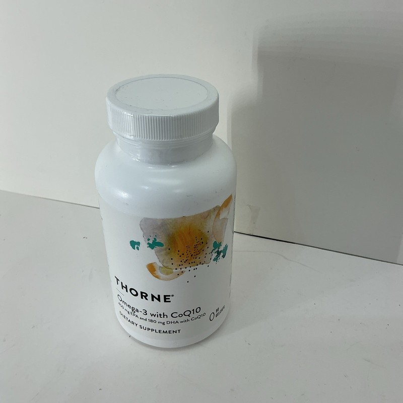 Thorne Omega-3 with CoQ10 - 90 Gelcaps * New Free Ship gallery