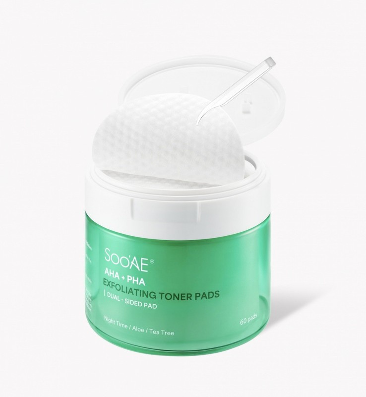AHA + PHA Exfoliating Toner Pads (60 pads)