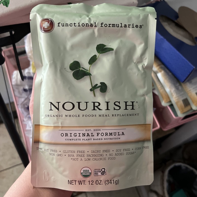 Nourish Organic Tube Feeding Formula Functional Formularies Case Of 24 Pouches