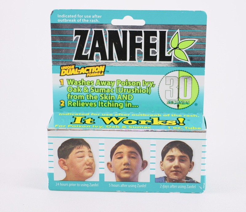 Zanfel Poison Ivy, Poison Oak, and Sumac Wash (1 oz. Tube) Exp June 2028