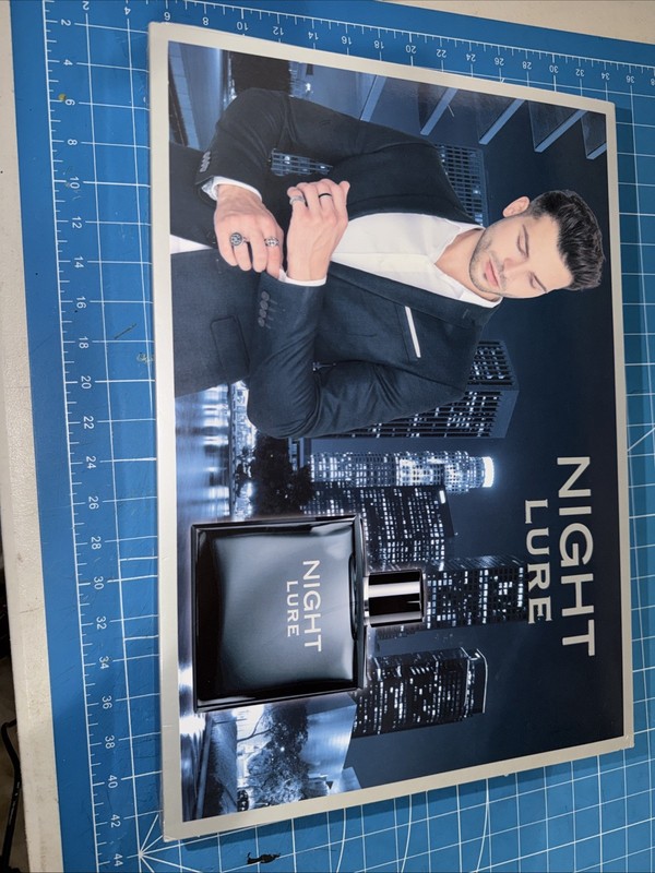 Night Lure Men’s Fragrance Gift Set Body Spray Aftershave Balm Shower Gel EDT