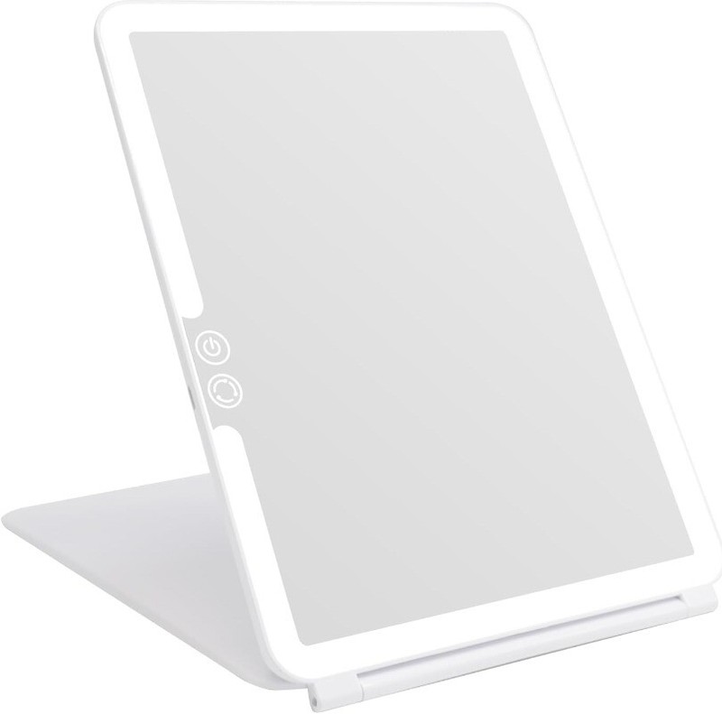 Rechargeable 1800mAh Battery Portable Slim Compact Cosmetic Mirror