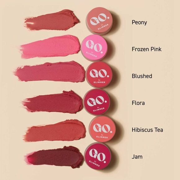 NEW* GO by Glimmer whipped lip and cheek tint *Choose Your Shade*