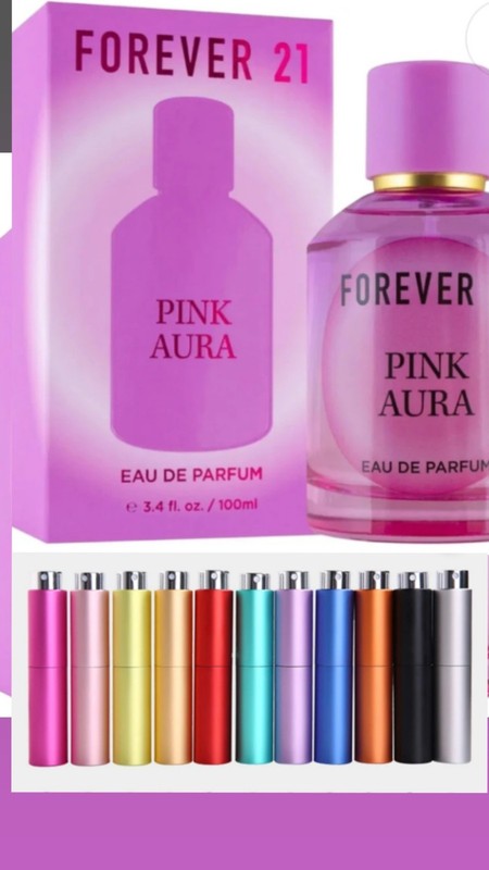 5ml travel size forever 21 perfume for ladies in different color bottles