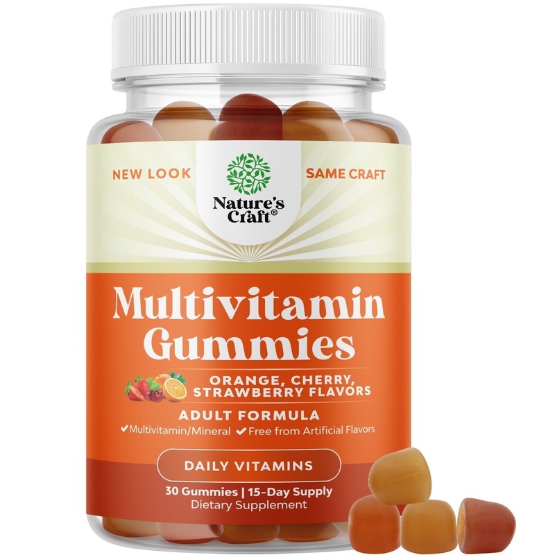 Potent Daily Multivitamin Gummies for Adults