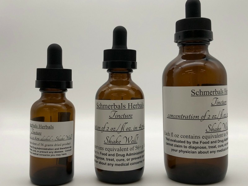 Lemon Balm, M. officinalis, 2X Tincture / Extract ~ Schmerbals Herbals