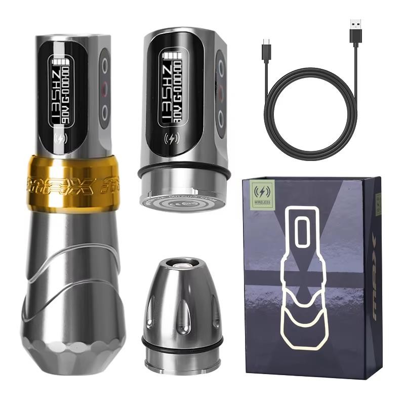 Pro Coreless Motor Pen 2000mAh 4.0mm Stroke Wireless Rotary Tattoo Machine gallery