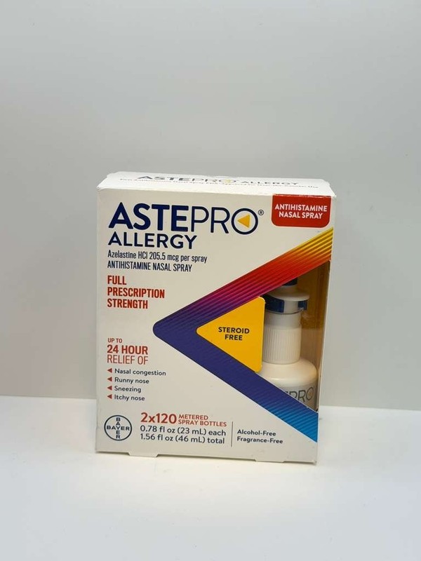 Astepro Allergy Antihistamine Nasal Spray, 0.78 fl oz, 2 pack Exp 05/28