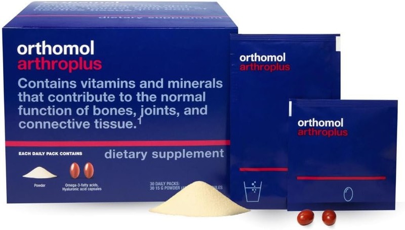 Orthomol Arthroplus, 30-Day Supply, Advanced Bone & Joint Health Supplement wi