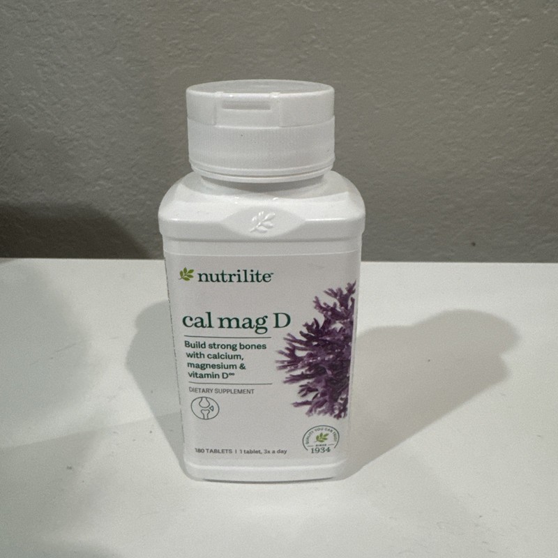 Amway Nutrilite Cal Mag D Plus Dietary Supplement 180 Tablets,NEW SEALED 02/2028