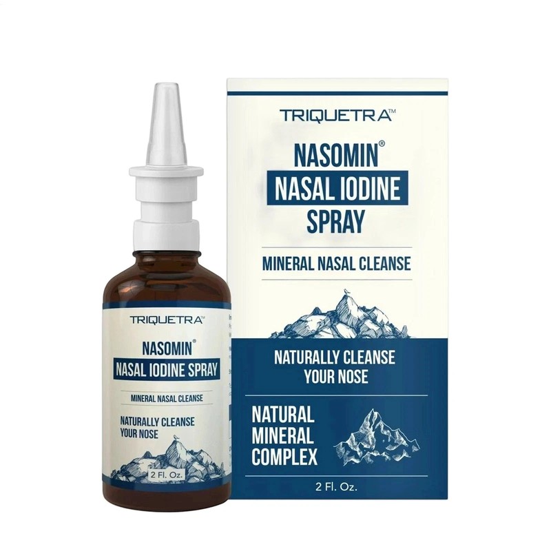 Triquetra Nasomin: Vegan Nasal Spray for Allergy Relief (2 oz)