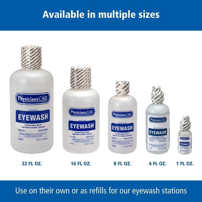by First Aid Only 7-006 Eye Wash Solution, 4 oz Bottle gallery