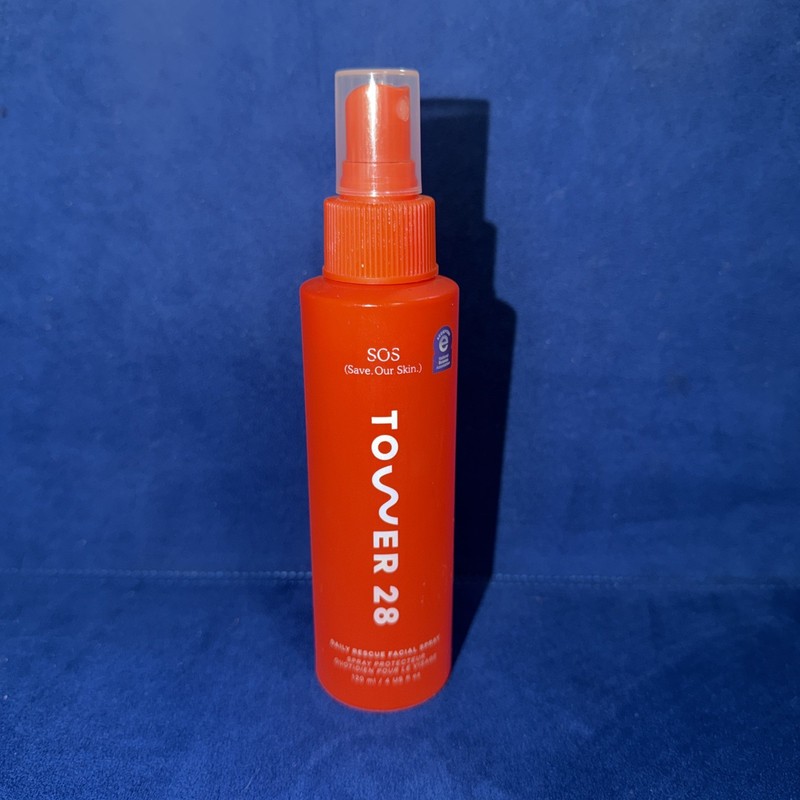 Tower 28 SOS Daily Rescue Facial Spray 4oz Hypochlorous Acid Redness Toner