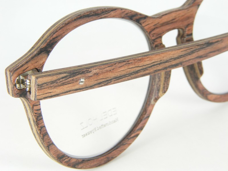 EDEL HOLZ Handcrafted Eyewear Mod C-M PAL WOODEN ECO EYEGLASSES WOOD 48-17-148mm gallery