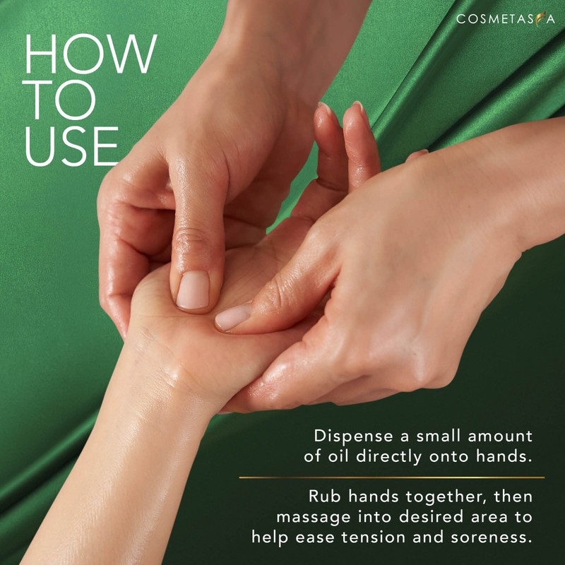Sore Muscle Massage Oil 8.8 oz by Cosmetasa gallery