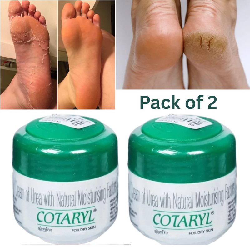 Cotaryl Cream For moisturising Foot & removes cracks & dryness 50 gm pack of 2 gallery