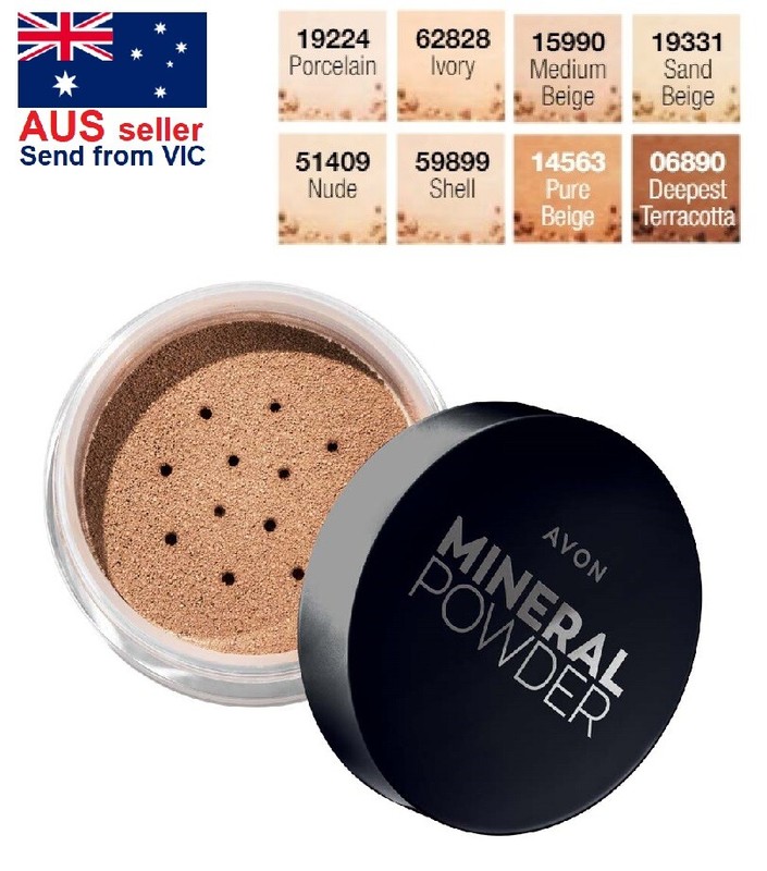 Avon Mineral Loose Powder Foundation SPF15 FREE SHIPPING in Box pick ur colors