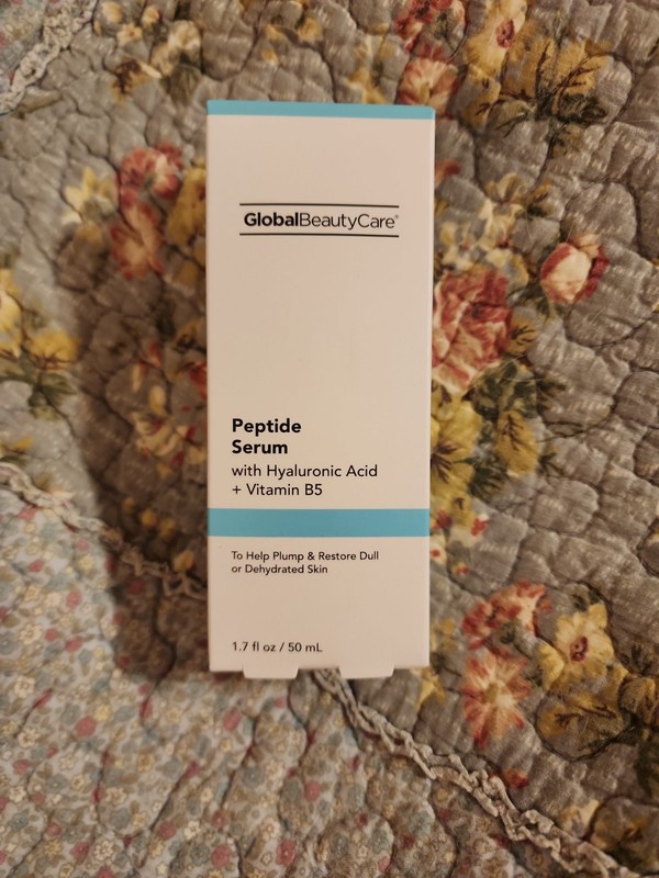 Global Beauty Care Peptide Serum w/Hyaluronic Acid + Vitamin B5 1.7 fl oz
