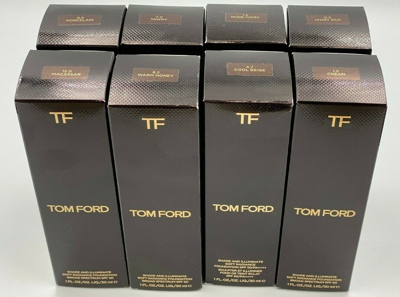 TOM FORD SHADE AND ILLUMINATE SOFT RADIANCE FOUNDATION SPF50 PICK YOUR SHADE NIB gallery