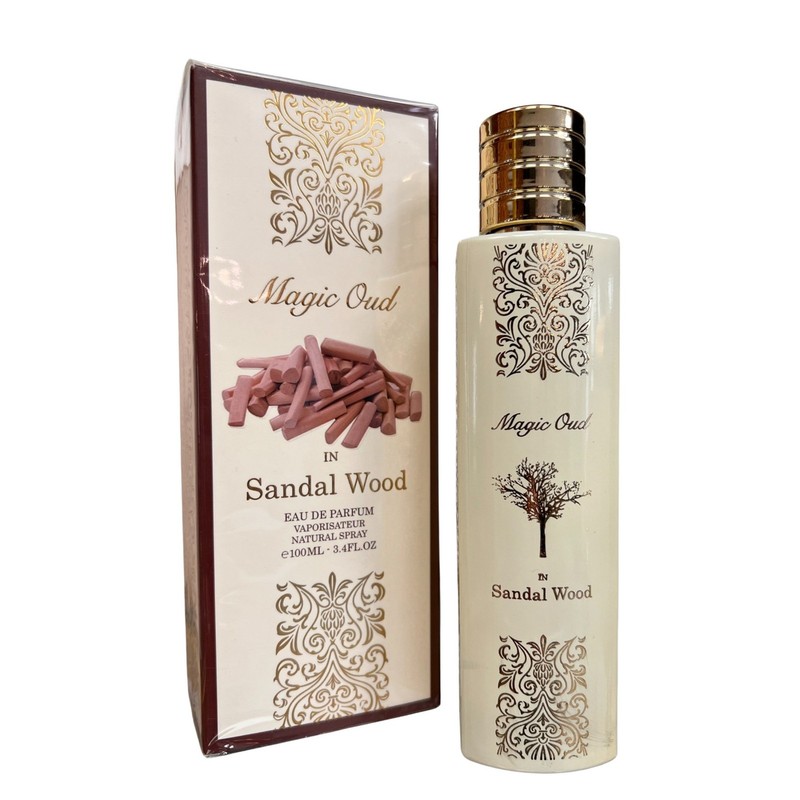 Paris Corner Unisex Magic Oud In Sandal Wood EDP Spray 3.4 oz Fragrances